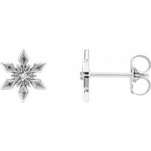 Snowflake Earrings