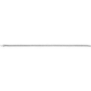 14K White Gold 6 CTW Natural Diamond Line 7 1/4" Bracelet