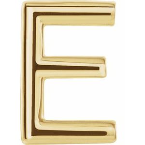 Single Initial Earring