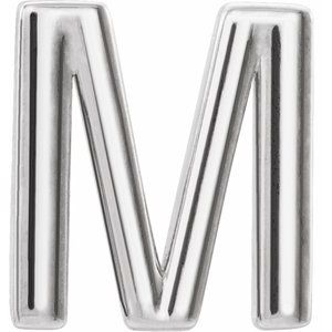 Single Initial Earring