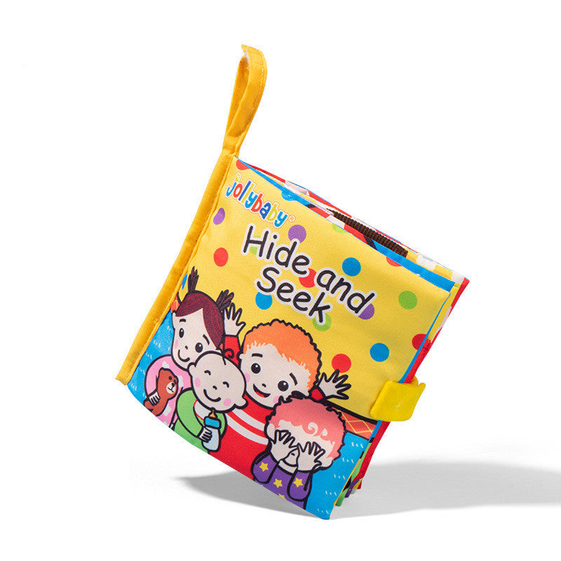 Baby Educational Cloth Book – Early Learning Soft Fabric Toy for Infants