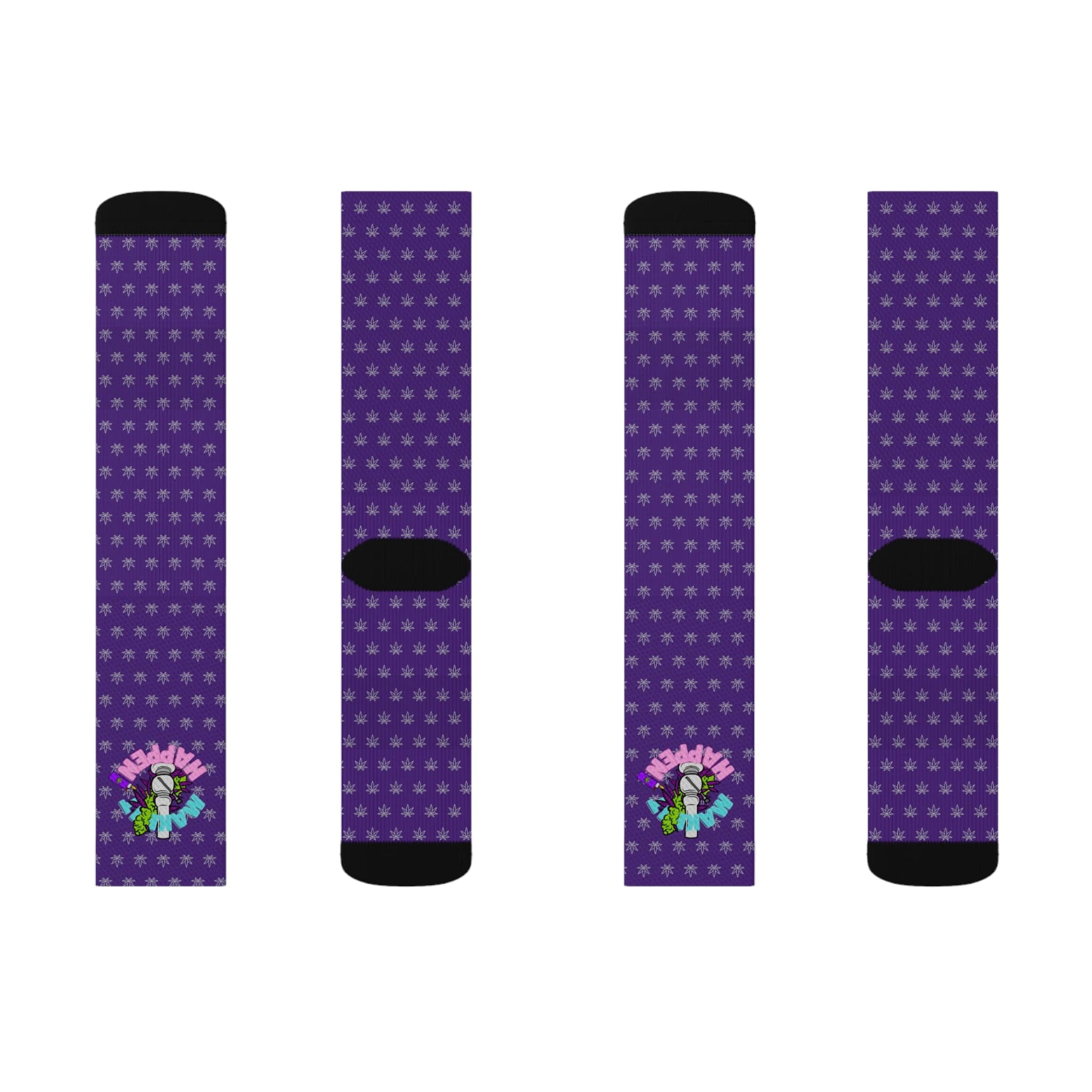 Make It Happen Weed Socks