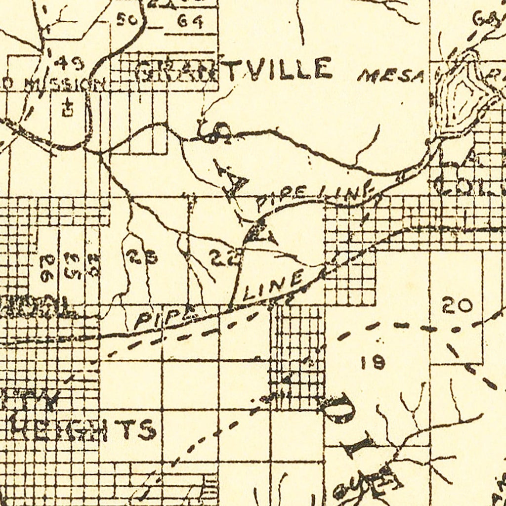 Vintage Map of San Diego, California 1895