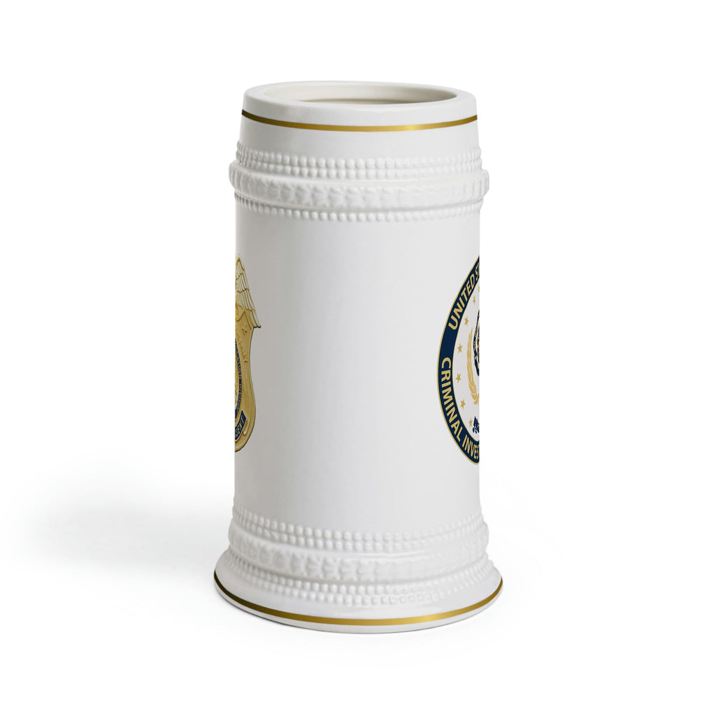 Army CID Badge and Seal Beer Stein Mug