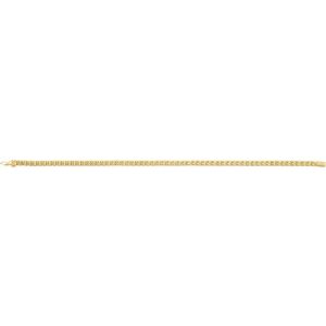 14K Yellow Gold 3 1/6 CTW Natural Diamond Line 7 1/4" Bracelet