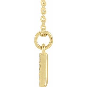 Petite Initial Necklace