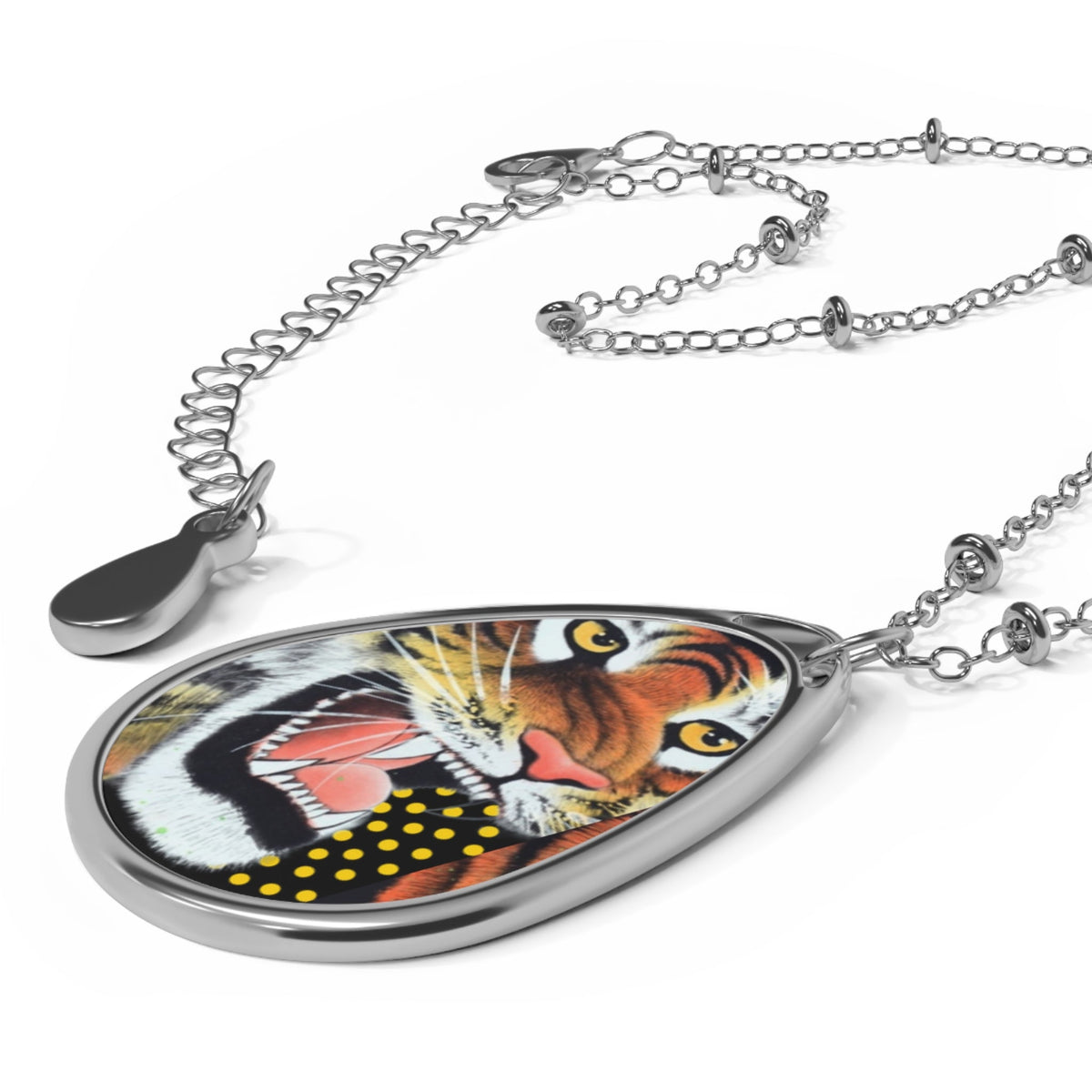 Tiger Fan's Oval Necklace