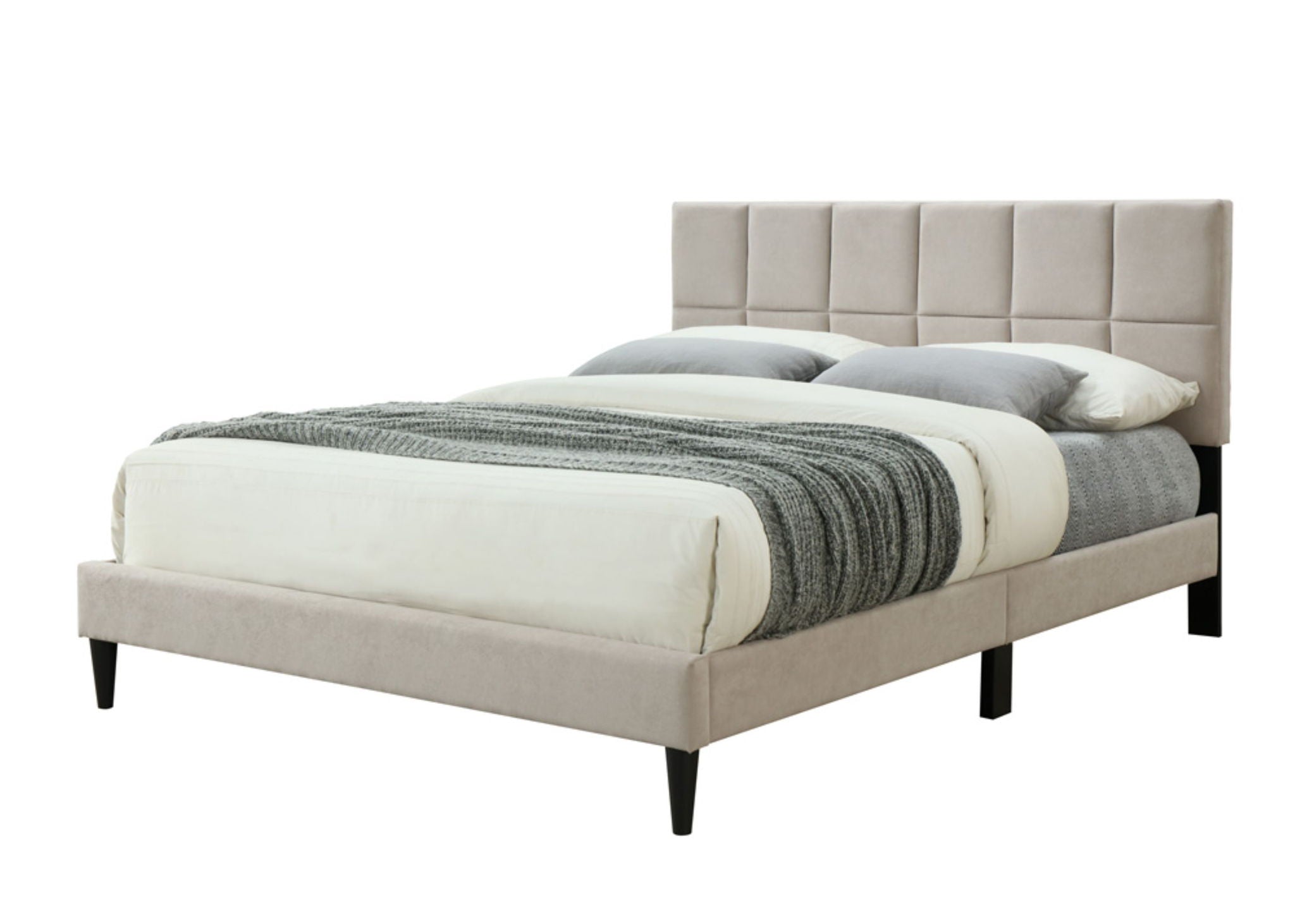 Squares Bed Stylish With USB