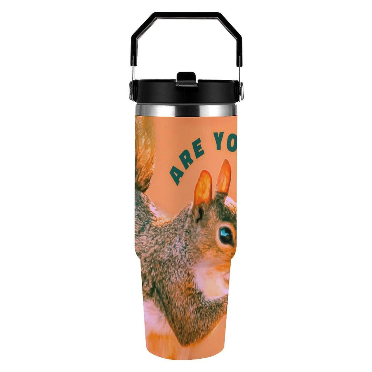 Are You Nuts? Squirrel 30 oz Water Bottle Tumbler