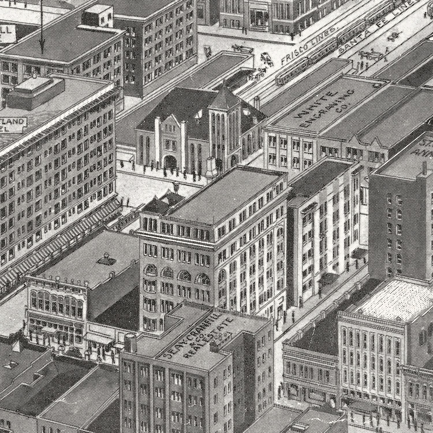 Vintage Map of Dallas, Texas 1912