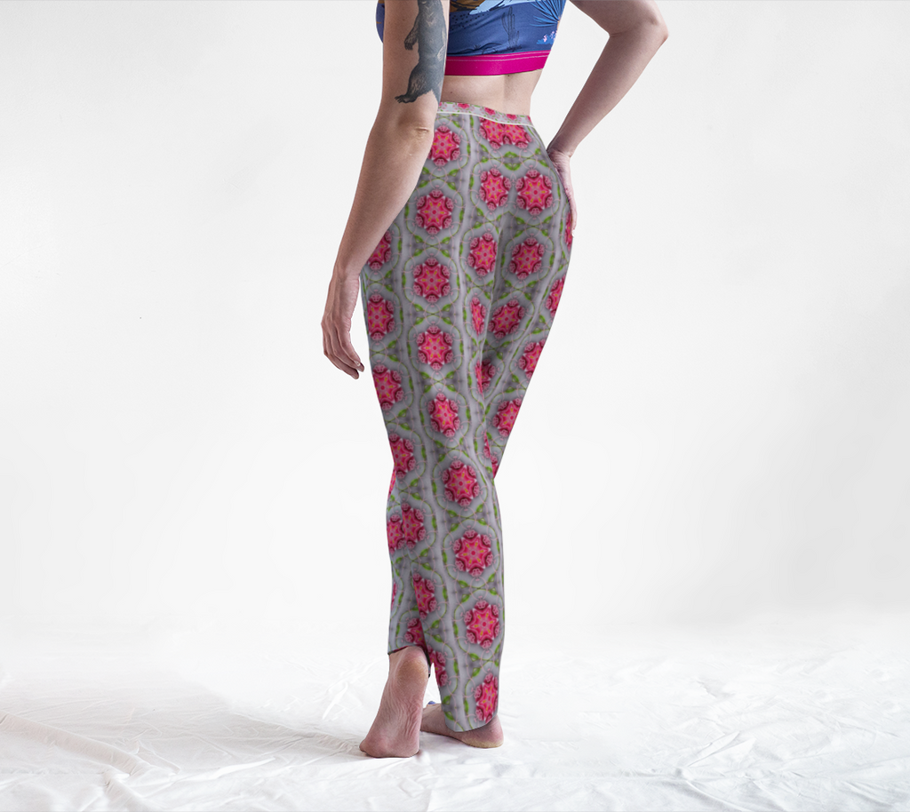 Silver and Pink Star Pattern Lounge Pants