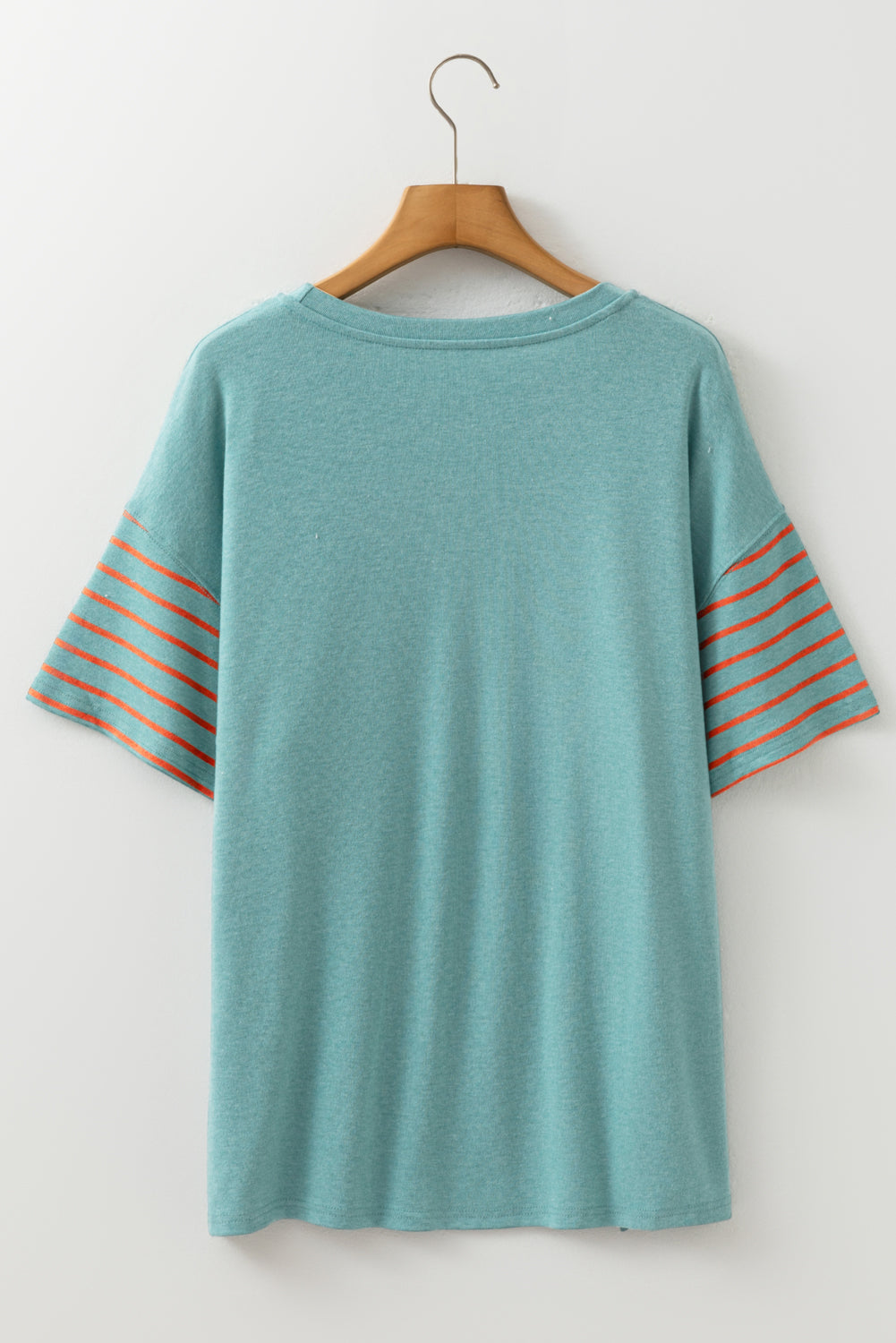 Colorblock Stripe Short Sleeve T-Shirt
