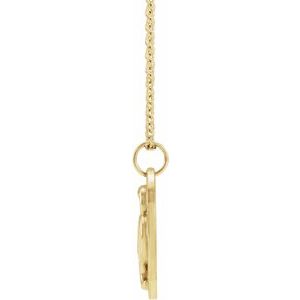 14K Yellow Snake 16-18" Necklace