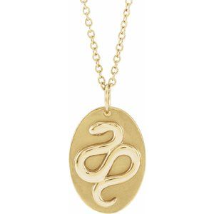 Snake Necklace or Pendant
