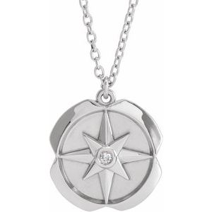 Accented Star Necklace