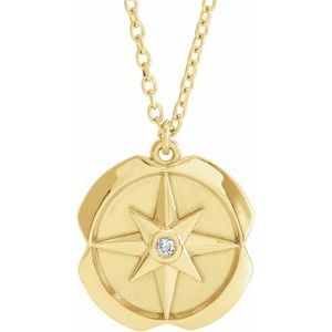 Accented Star Necklace