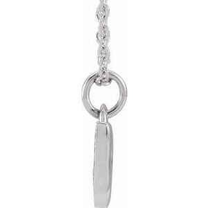 Petite Music Note Necklace