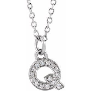 Petite Initial Necklace