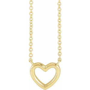 Heart Necklace or Center