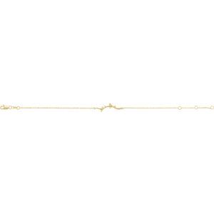 14K Yellow Gold Branch Bar 6 1/2-7 1/2" Bracelet Mounting – image 8