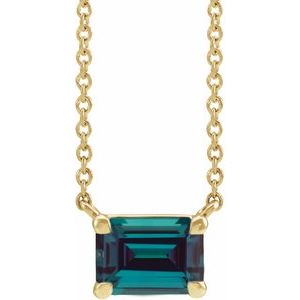 Claw-Prong Solitaire Necklace or Center