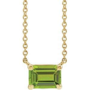 Claw-Prong Solitaire Necklace or Center