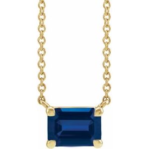 Claw-Prong Solitaire Necklace or Center
