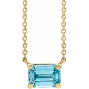 Claw-Prong Solitaire Necklace or Center