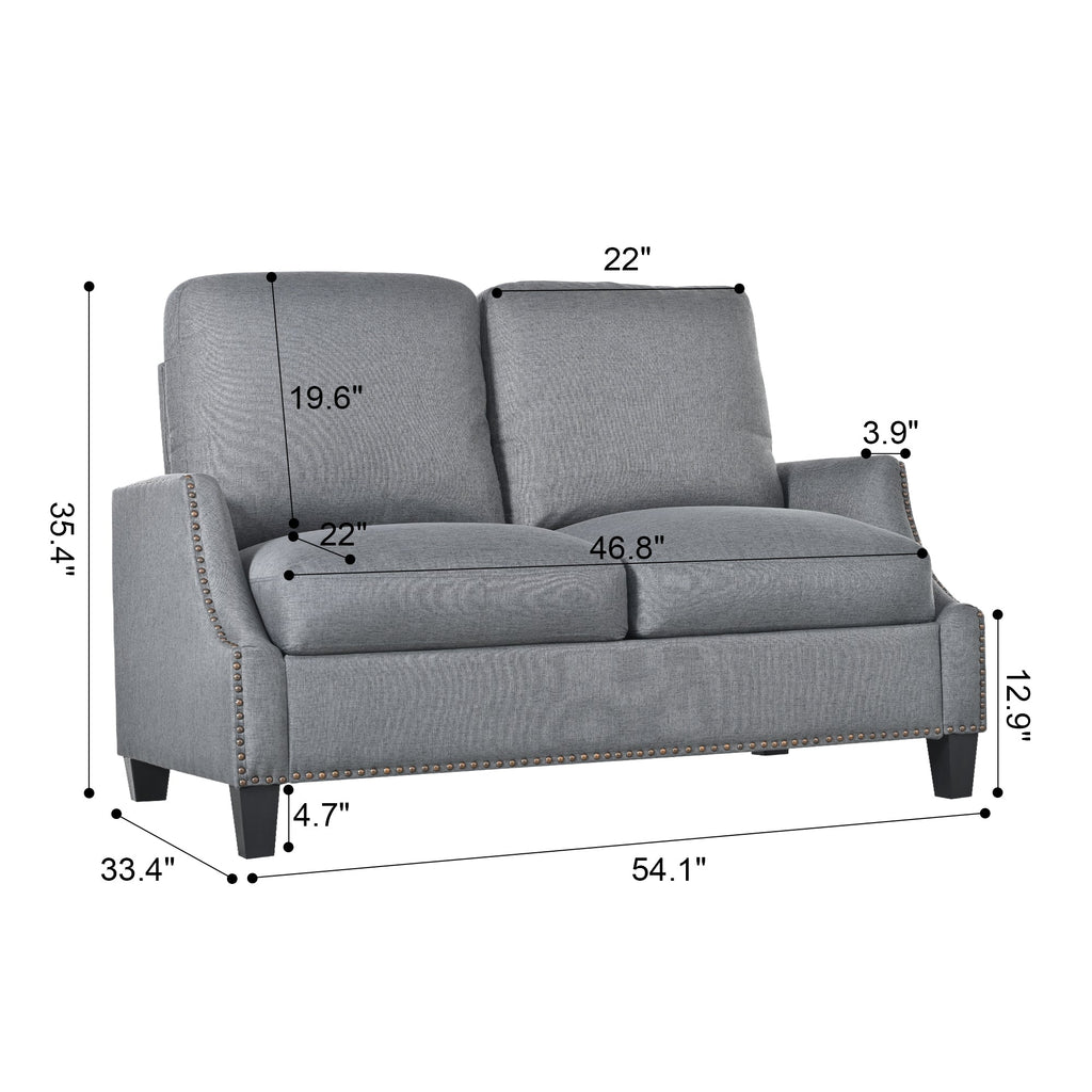3 Piece Living Room Sofa Sets, Sectional Couch and Loveseat and Armchair Set, Modern 3 Seater Sofa + 2 Seater Couch+ Accent Chair Furniture Set for Apartment
