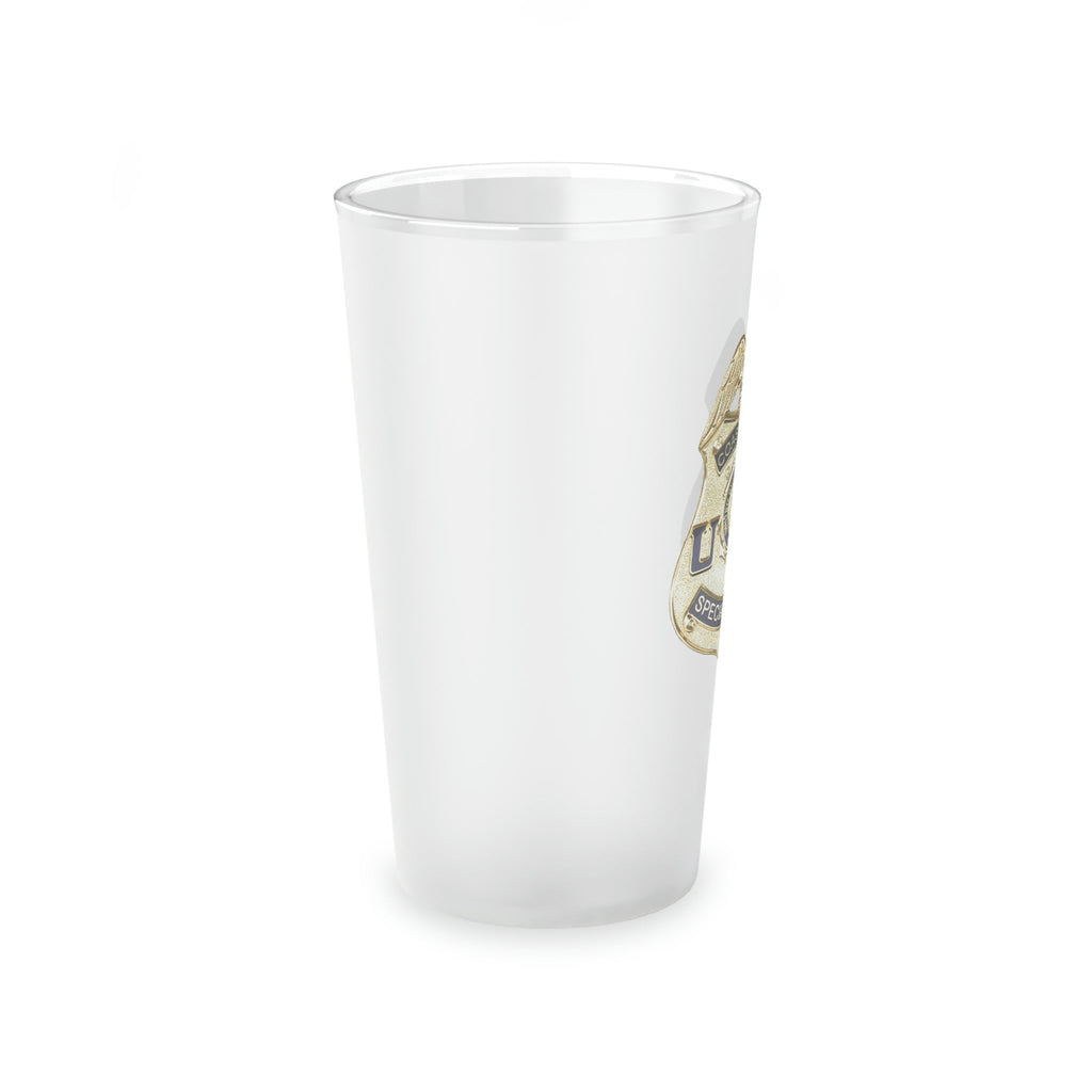 CGIS Badge - Frosted Pint Glass, 16oz