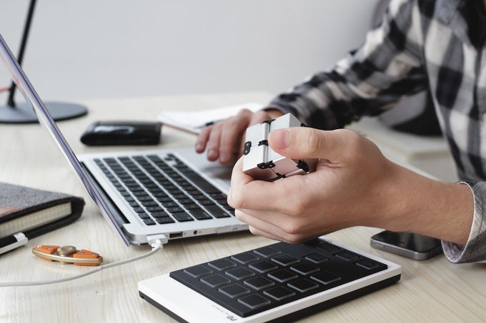 Infinity Cube Fidget Toy – Stress Relief and Focus Enhancer
