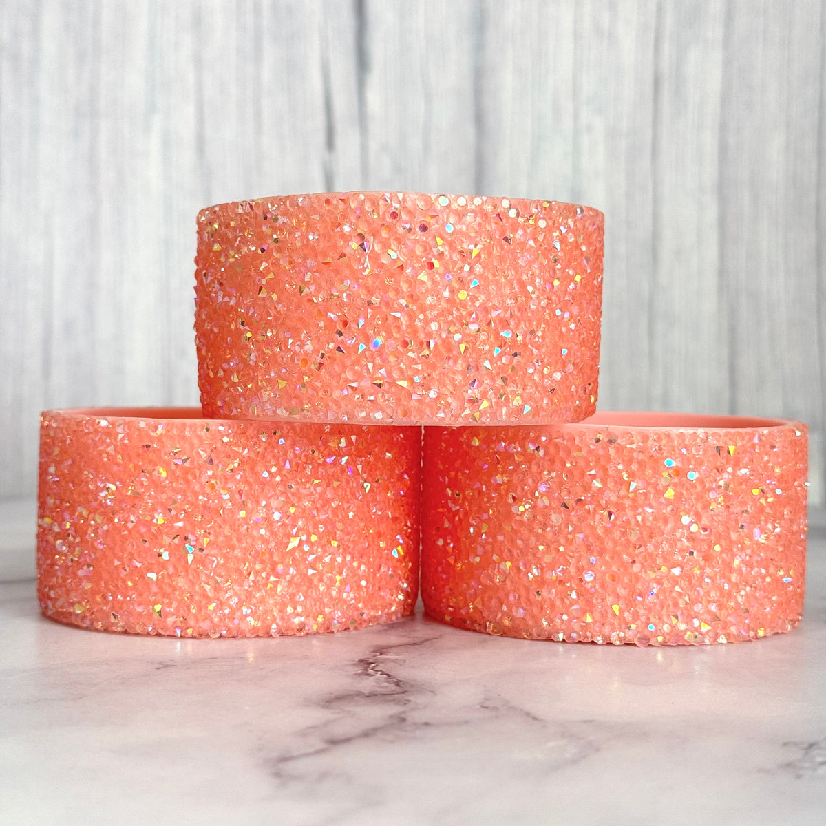 Pucker Peach Druzy BLING  Boot
