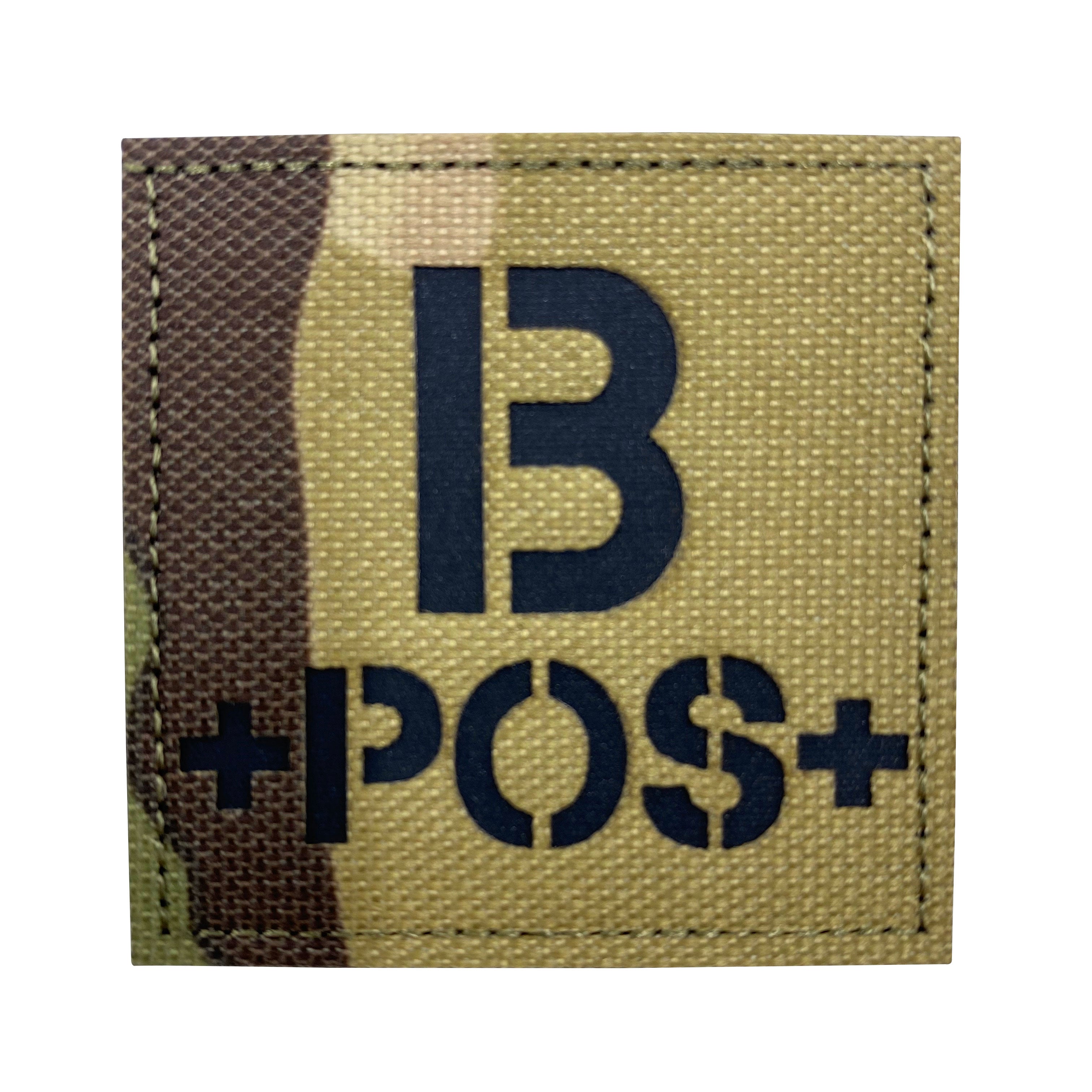 Reflective Fabric B POS Patch Multicam