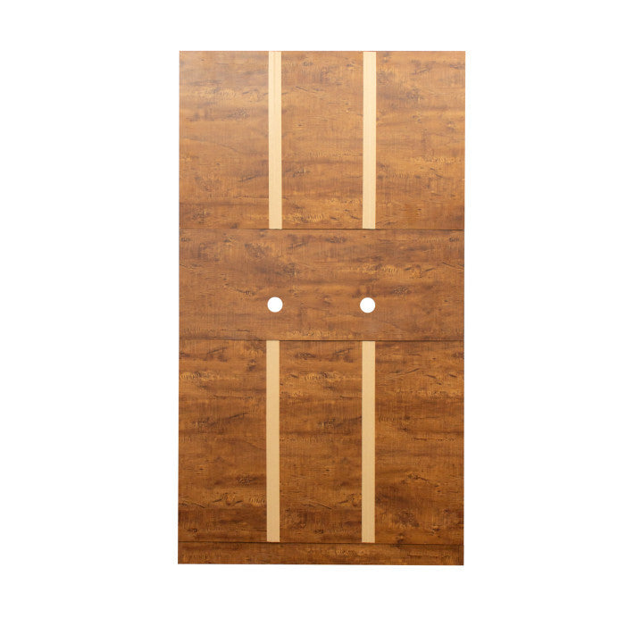 70.87' Tall Wardrobe& Kitchen Cabinet, with 6-Doors, 1-Open Shelves and 1-Drawer for bedroom,Walnut