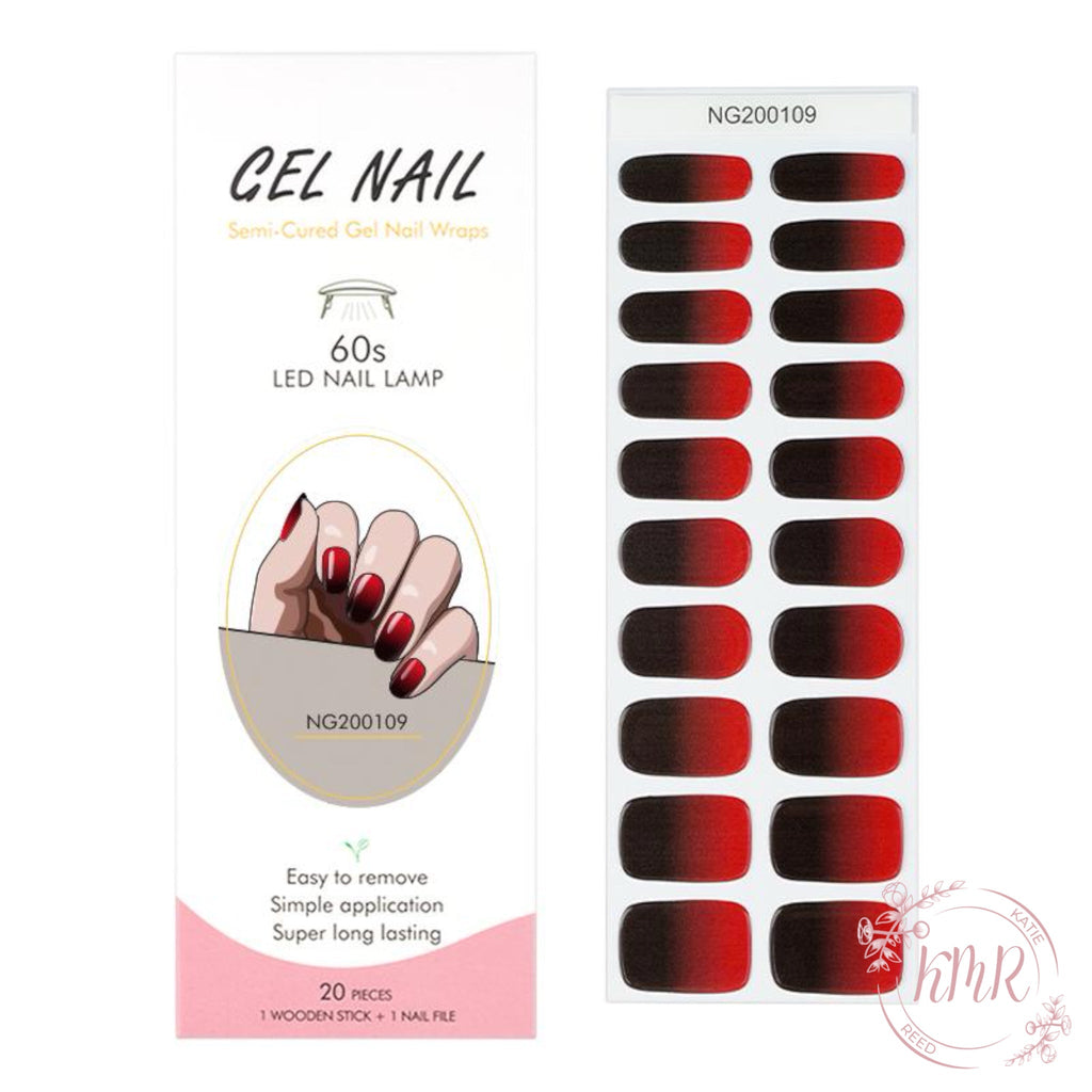 Thaddeus Premier Gel Nail Wrap