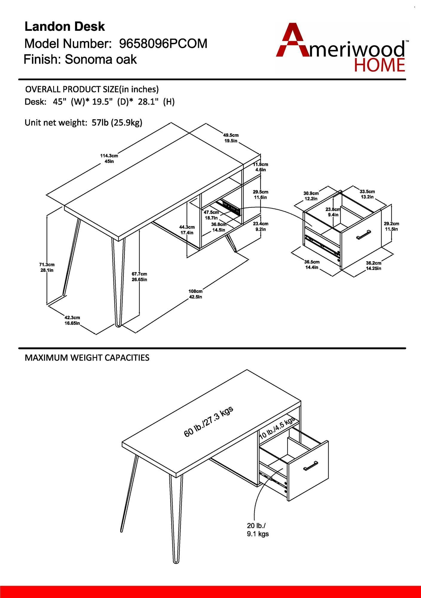 Landon Computer Desk