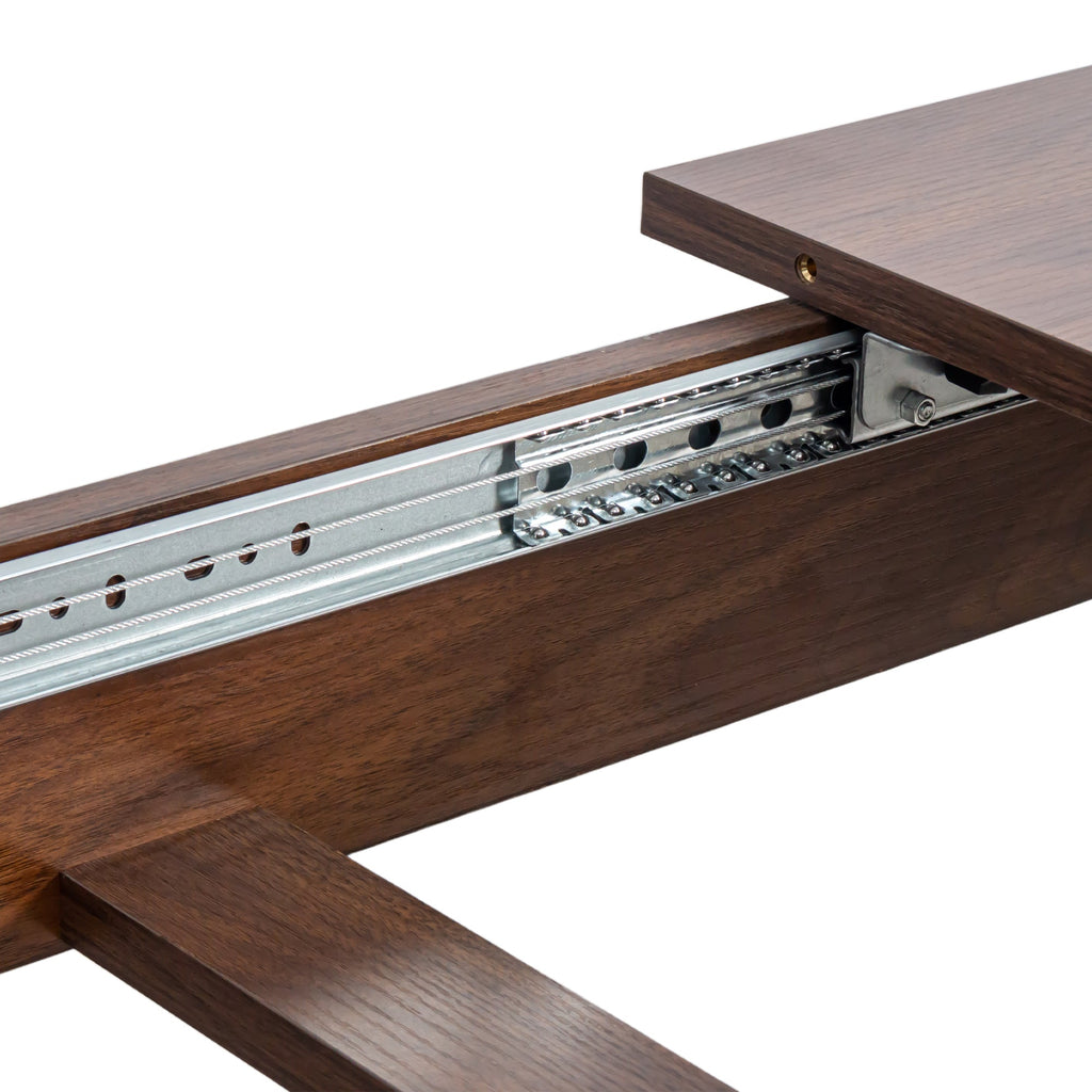 Dining Table , 106.3 in  Large Extendable Kitchen Table