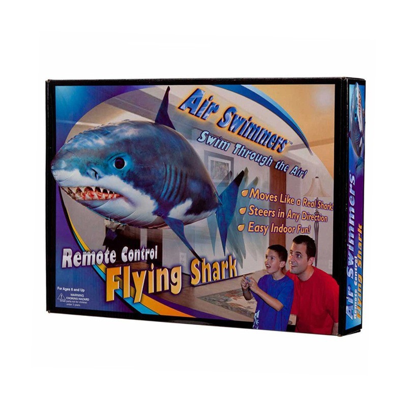 Remote Control Flying Shark Balloon – Infrared Air Swimming Toy