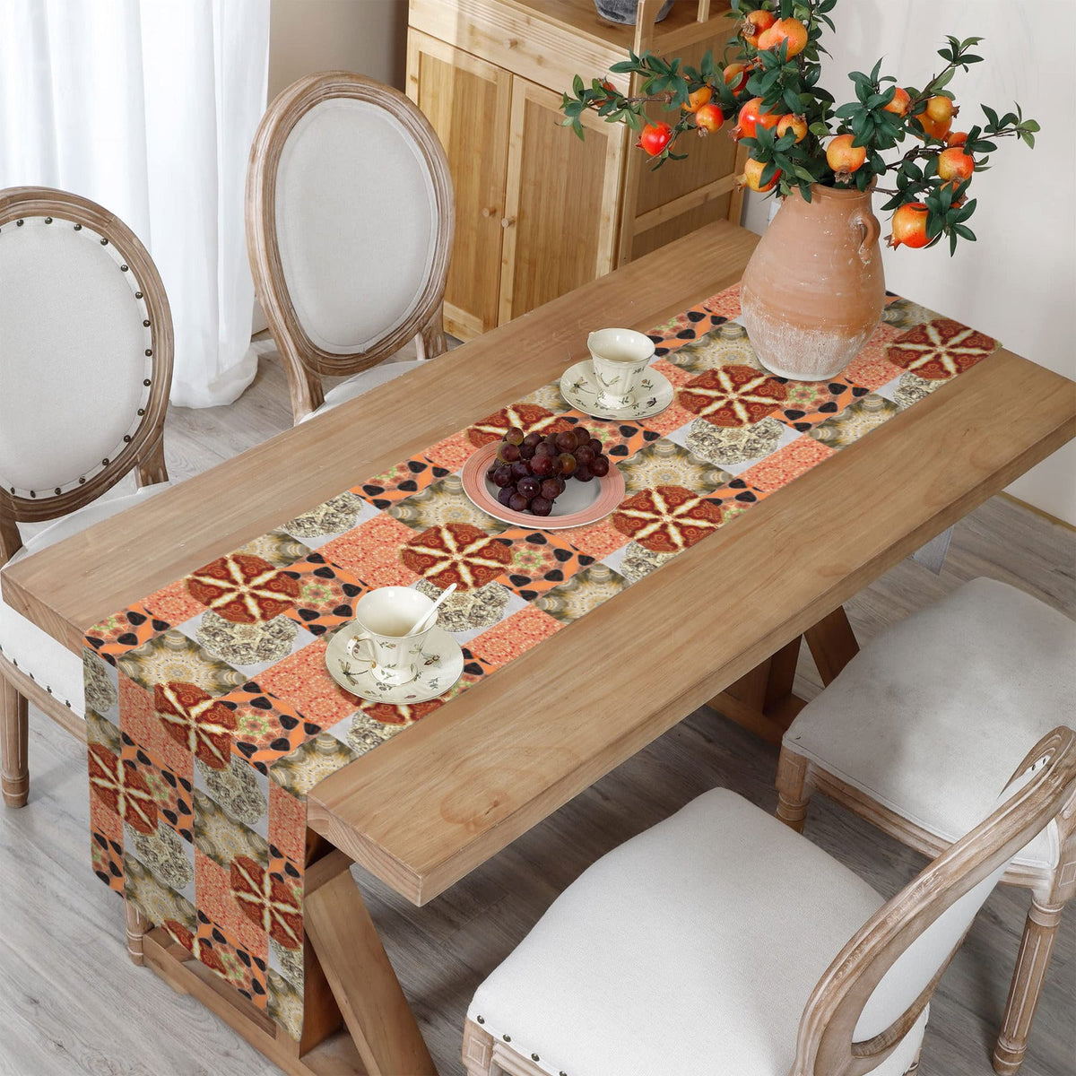 Heritage Revival Quilt Design Table Runner - 72" x 13"