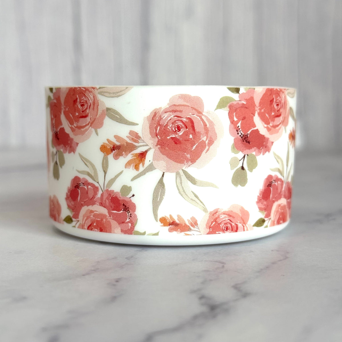 Peony Floral White  Boot