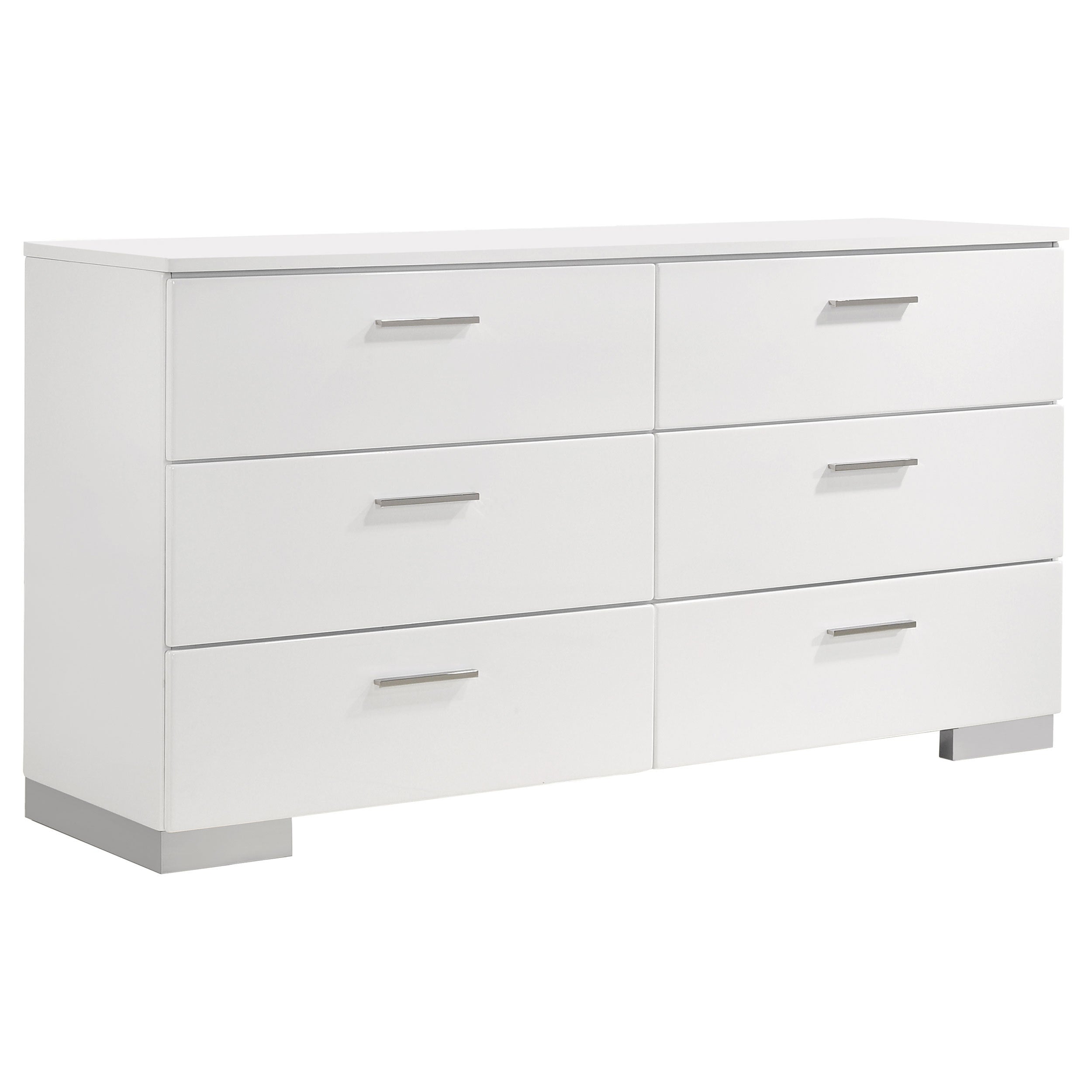 Fillmore White 5-piece Eastern King Bedroom Set