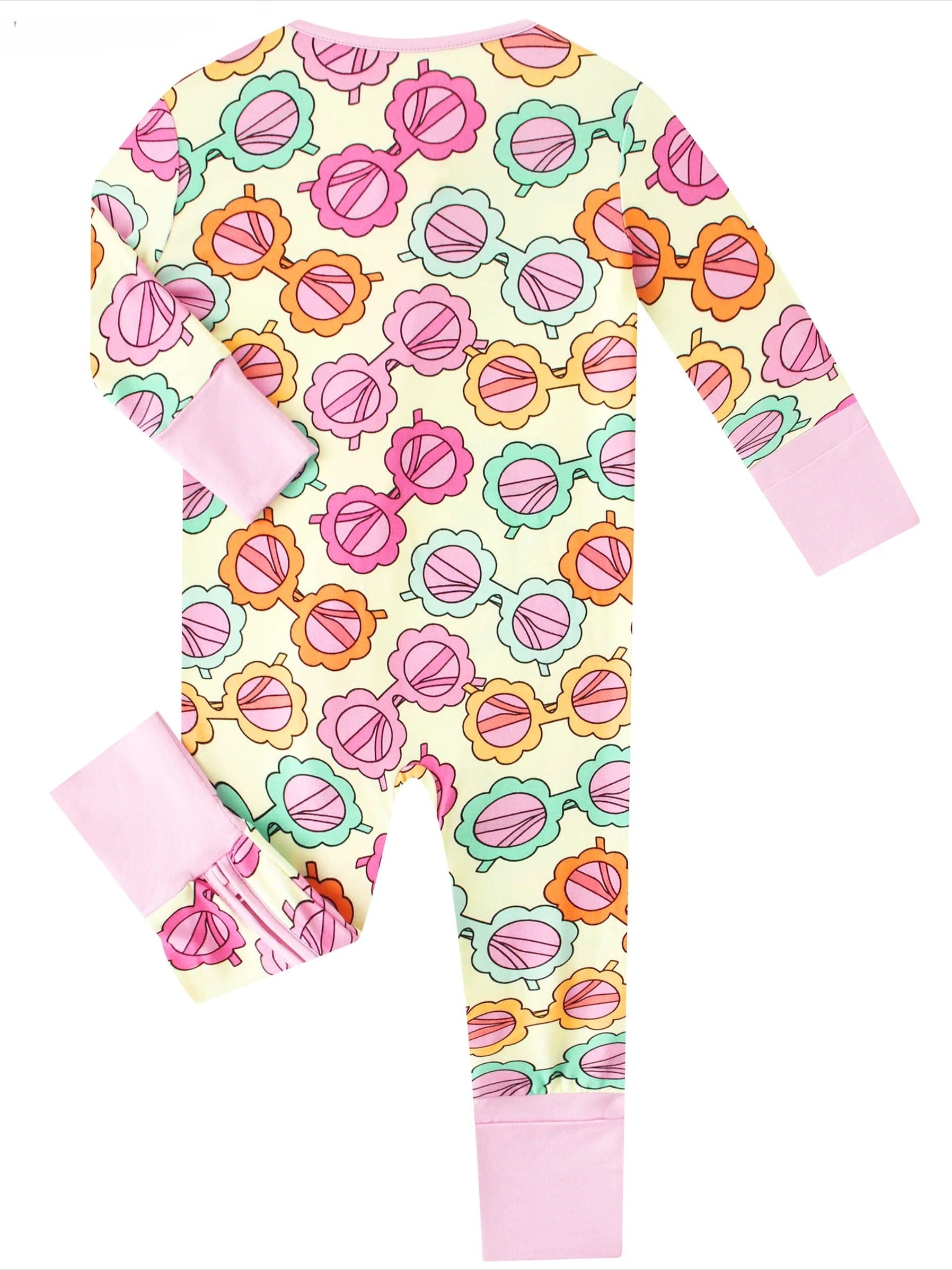 Posh TOT Sassy Shades Bamboo Baby Convertible Zippy Romper  CINCO DE MAYO PROMO - FINAL SALE