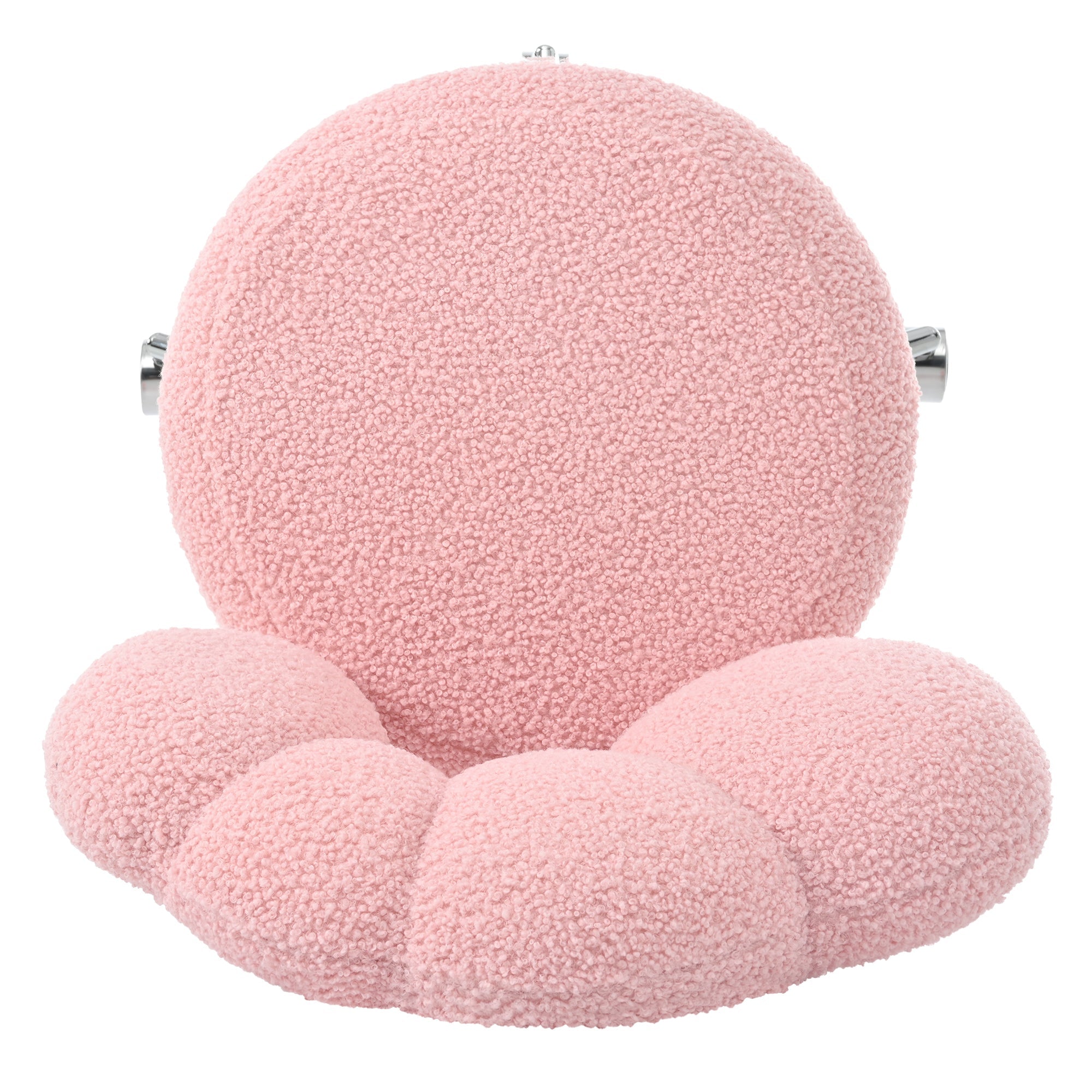 360°Swivel Height Adjustable,Swivel Chair,Teddy fabric,home office chair