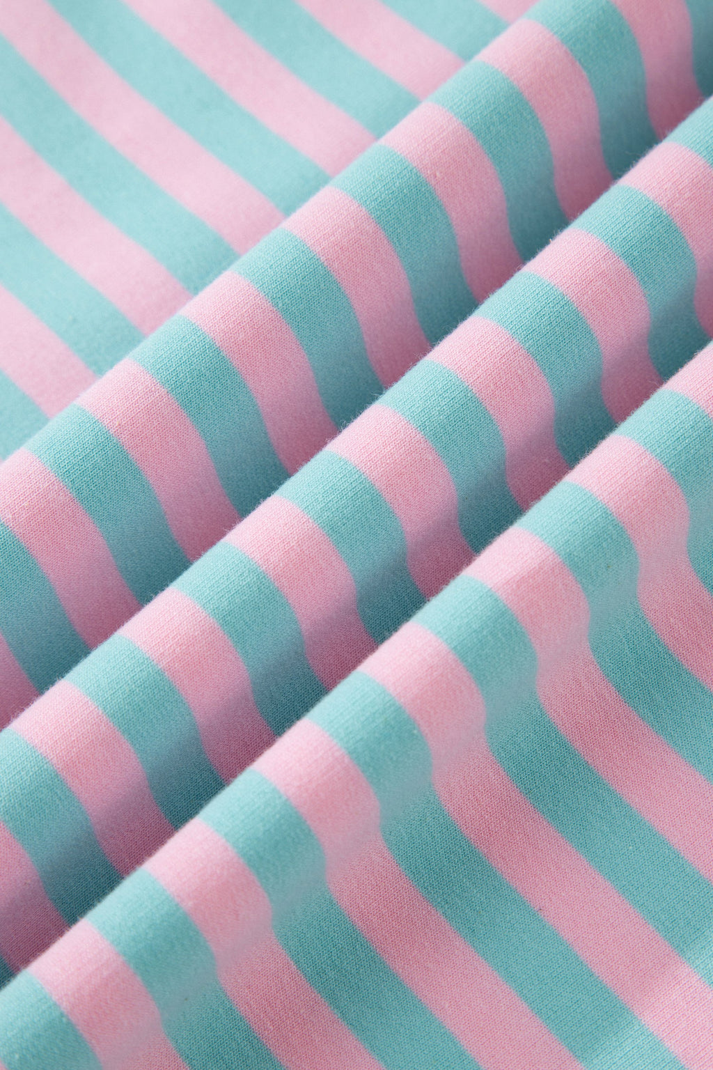 Stripe Colorblock Pullover & Pull-On Shorts Set