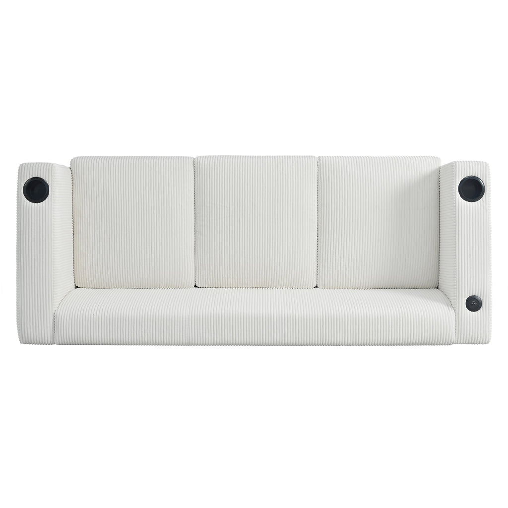 BEIGE  3 SEATER SOFA,BEIGE COLOR