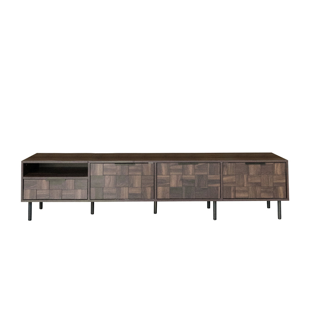 78 ' Mid Century Modern TV Stand for 65+ Inch TVs, TV Console with Storage Cabinets for Living Room, Entertainment Center Storage