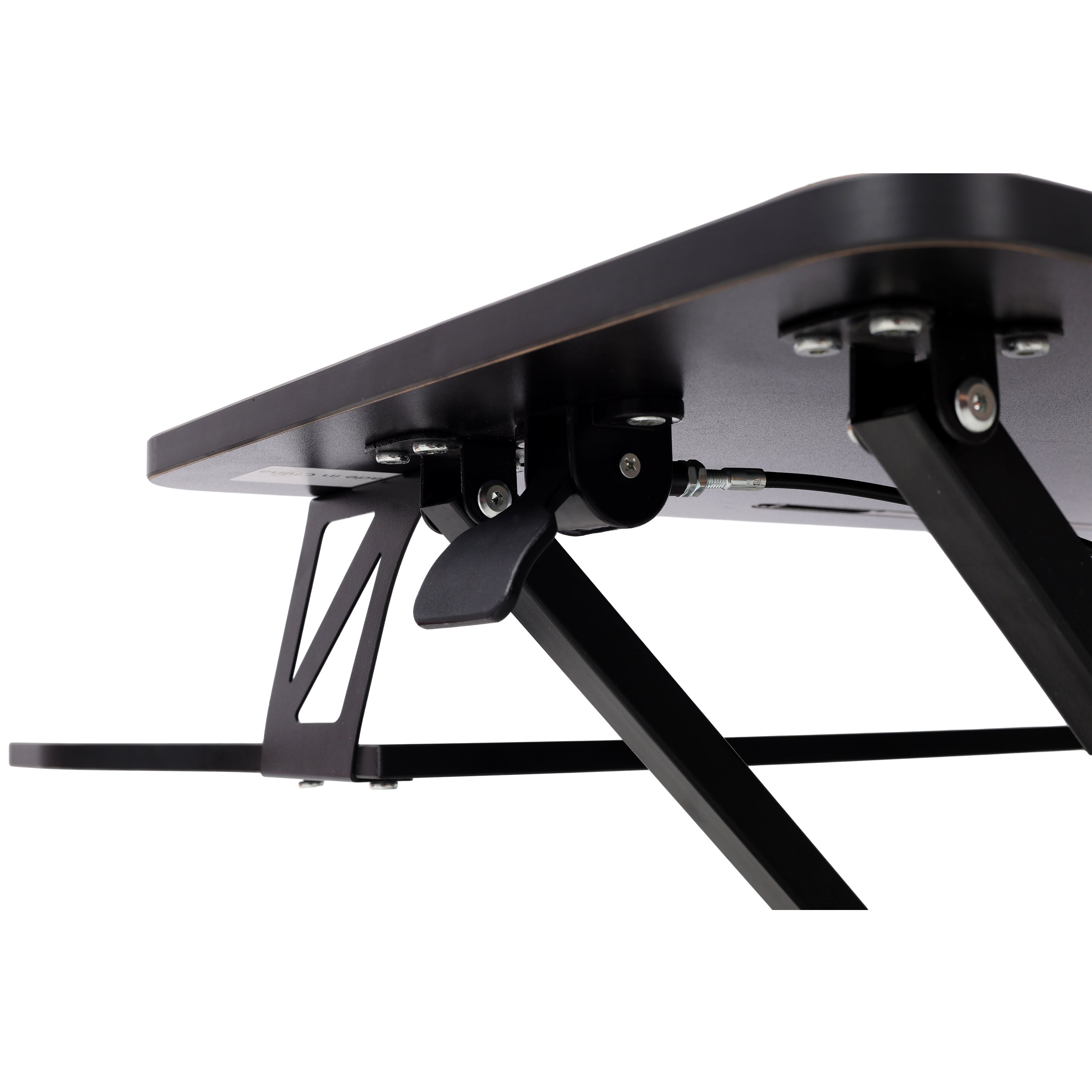 Adjustable Height Standing Laptop Desk,Adjustable Sit to Stand Up Workstation  with Keyboard Tray,Black