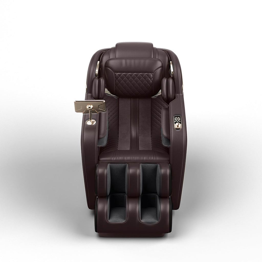 'Luxury Meets Technology! Zero Gravity Massage Chair with SL-Track, Shiatsu, Heated Back & Calves, Foot Rollers, Built-in Speakers & Smart LCD Control – Elevate Your Home or Office Comfort!'