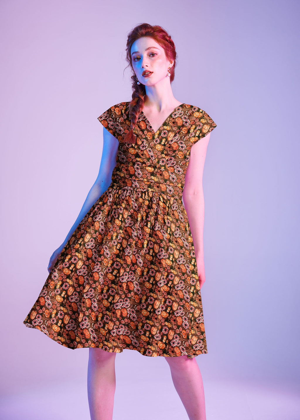 Pumpkins & Flowers Greta Dress