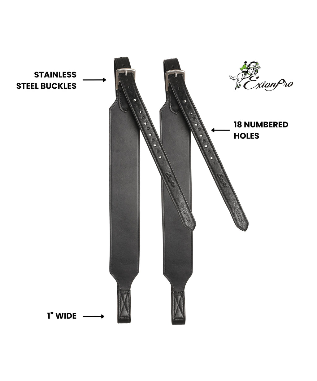 ExionPro Wide Stirrup Leathers